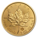 Maple Leaf Oro 1 oz. - Años Diversos